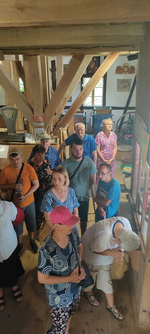 W głównej sali młyna