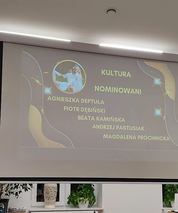 Nominacje w kategorii KULTURA